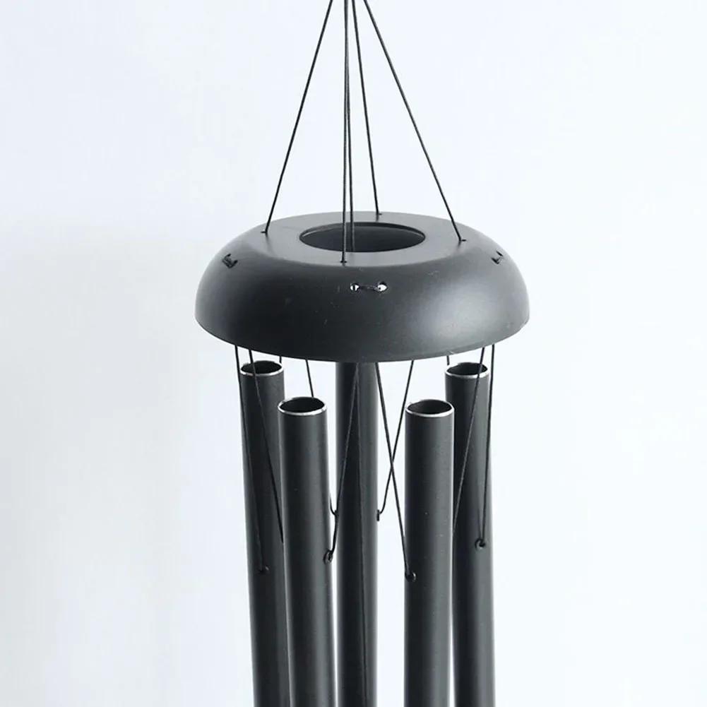 36in Aluminum Wind Chimes Tubes Outdoor Large Dark Toned Wind Chimes Adjustable For Outside Home Wedding Party Decoration Gifts