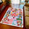 Cardcaptor Sakura Carpet Rug Anime Floor Mat Soft Surface Anti Slip Bottom for Living Room Bedroom Decor -QJY