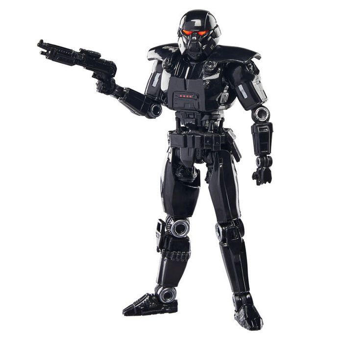 Figurine - hasbro - dark trooper - noir - blaster - jetpack
