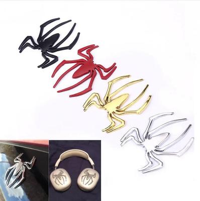 3D Metal Spider Car Sticker - Scratch Repair & Decorative Accessory