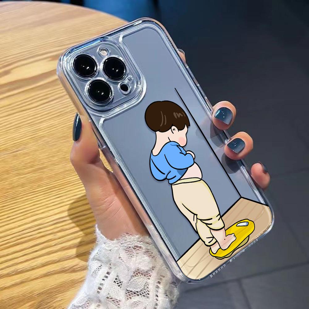 Phone Case for iPhone 11 13 12 14 15 16 XR XS Pro Max 7 8 Plus Samsung A55 A15 Redmi Note 13 12 OPPO A18 A16 Vivo Y17S V27 Honor 9 10 Infinix 40 30