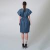 As Platform Aw41Op01 Cozy Belted Dress_Indigo Blue