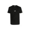 EA7 SS22 Logo Print Solid Color Round Neck Short Sleeve T-Shirt Men Tops Black 3KPT15-PJ03Z-1200