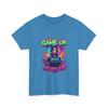 Game On Level Up T-Shirt Gamer Girl Grafik T-Shirt