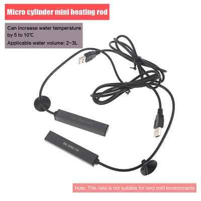 Usb Mini Aquarium Heating Rod For Small Fish Tank Temperature Regulator Thermostat Heater 5/10W