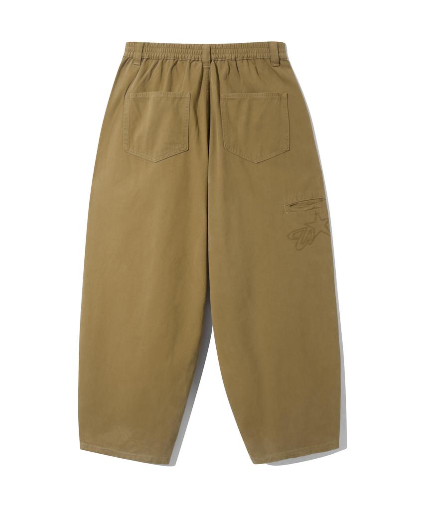 URBANSTOFF Artwork Carpenter Long Balloon Pants (Brown)