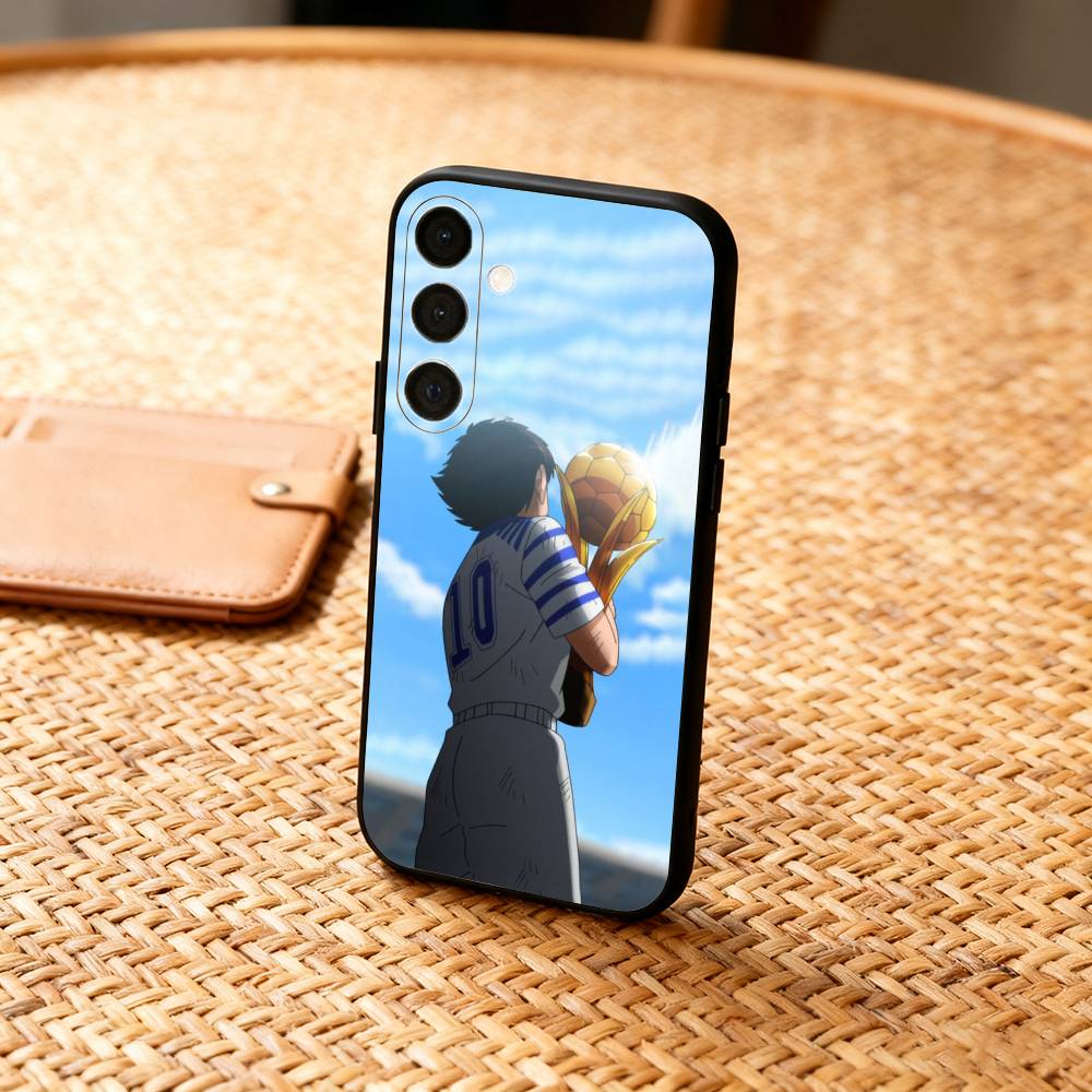 C-Comic C-Captain T-Tsubasas  Phone Case For Samsung  A73,72,71,53,52,51,22,91,80, Soft Black Cover