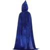 Halloween Adult Kids Witch Cloak Cape Hooded Cosplay Costume Death Cloak Carnival Party Halloween Long Cape 8 Colors