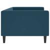 Vidaxl Sofa with Sleeping Function, Blue, 90X200 Cm, Upholstered In Velvet