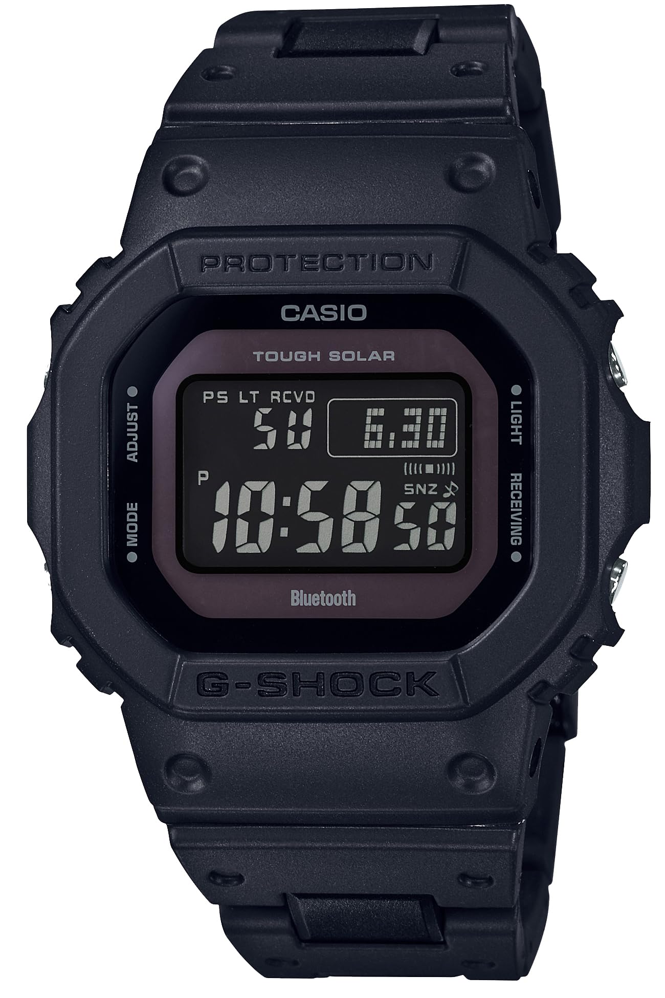 

Casio Solar Black G-Shock GW-B5600BC-1BJF Men s Watch, Bluetooth, Radio-Controlled, Powered, чёрный