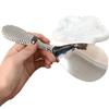 Stainless Steel Hammer Patterned Long Handle Rice Spoon Cafeteria Restaurant Self-Service Rice Shovel Household Rice Scoop