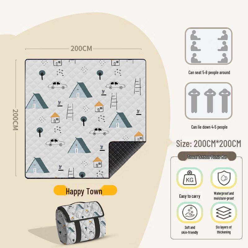 Portable Outdoor Picnic & Camping Mat