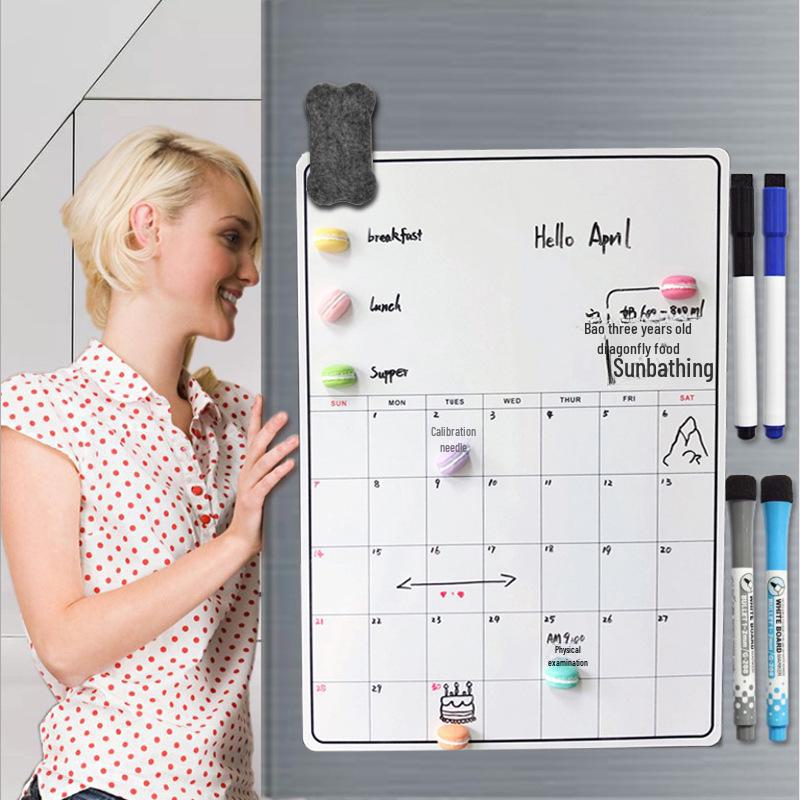Abwischbare Magnetische Whiteboard Kühlschrank Memo Nachrichtenplaner Aufkleber
