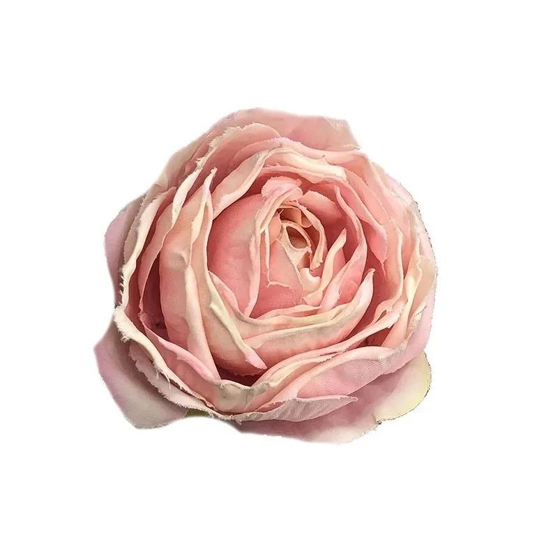 Rose Gold Napkin Rings 96Pcs Red Flower Wedding Decor Valentine Christmas Birthday Banquet Tableware Holder Set