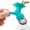 2pcs 2in 1 Watering Nozzle Sun Flower Automatic Watering Waterer Gardening Beverage Bottle Succulent Irrigation Tools