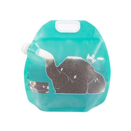 Pet Food Storage Bag Resealable Plastic Storage Bag for Dry Food Snacks Portable Pet Food Sealing Bag for Travel Camping Hiking