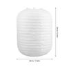 Paper Lantern Folding Lampshade Decorative Hanging Lamp Shade for Party Festival White Paper Lantern 20Cm Width 24Cm Height