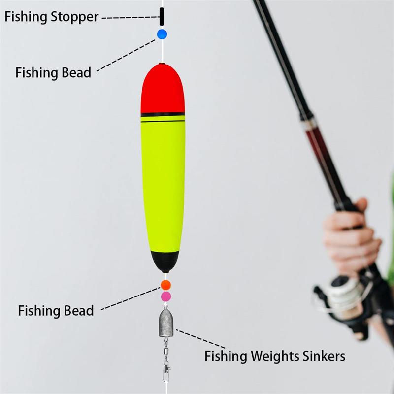 4 buc 10g-120g Plute de Pescuit din Spumă Flotabilitate Plutitoare EVA Elastic Boya Plută de Pescuit Pescuit la Rocă Plumb Plutitor Flotador Peche Boia Echipament