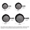 10/14/16/20/26CM Cast Iron Skillet Non-stick Skillet Kitchen Fry Pot Omelette Pancake Pan Mini Thick Flat Pan Kitchen Cookware