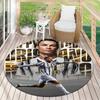 Cristiano Ronaldo Golden Ball Triumph Celebration Carpet Suitable For All Seasons Floor Mats Bathroom Mat Christmas Gifts Art