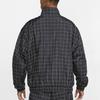 Nike Lab Casual Sport Woven Reflective Grid Jacket Men Outerwear Black DA0311-010