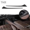 Real Carbon Fiber For  BMW 7 Series G70 2025 Car Center Console Side Decorative Strip Sticker Car Interior Accessories