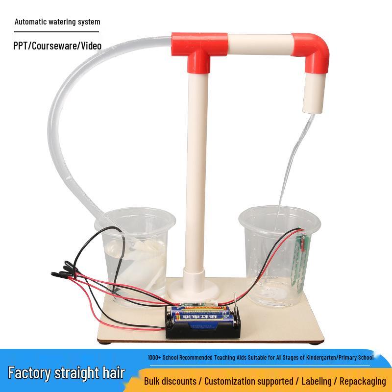 DIY Automatic Watering System for Student Science Experiments - Educational Model and Teaching Aid