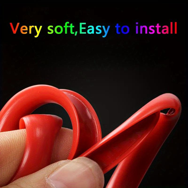 8M Car Rim Protect Strip Wheel Edge Protector Bright Matte Car Wheel Sticker Tire Protection Covers Car Wheel Rims Styling