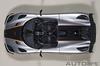 AUTOart 1/18 Scale Koenigsegg Agera RS Metallic Silver/Carbon Black Finished Model 79024
