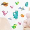 Indoor And Outdoor Wall Decorations Luminous Cartoon Dinosaur Sticker, Self-Adhesive Decorative Durable Decals for Glass Doors Waterproof PVC