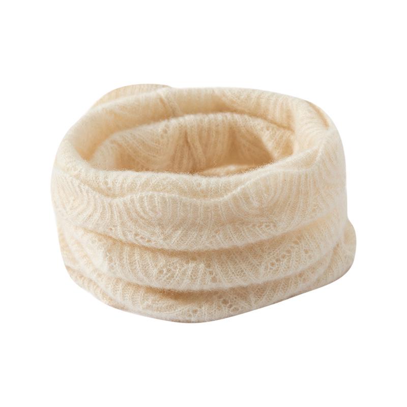 100% reines Kaschmir Verdickter Zopfmuster Halswärmer - Warmer Winter Unisex Schal