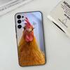 Chicken222   Phone Case Black Silicone Soft For Samsung S25,S24,S21,S22,S23,S30,Ultra,S20,Plus,Fe,Lite