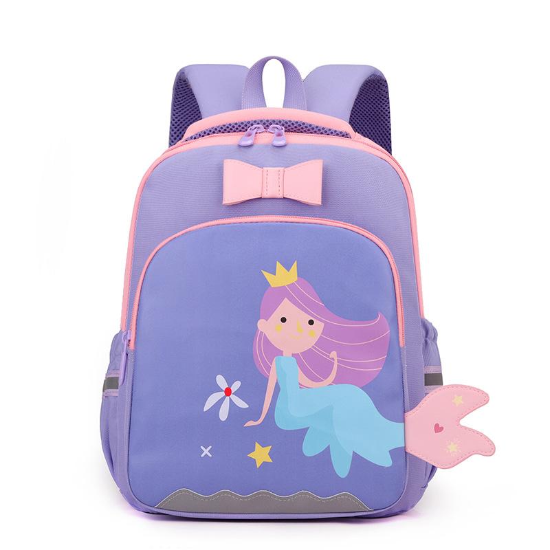 The New Schoolbag Is Cute, Cartoon, Foreign Style, Trendy Children's Bags, Boys and Girls, and Fashionable Backpacks.