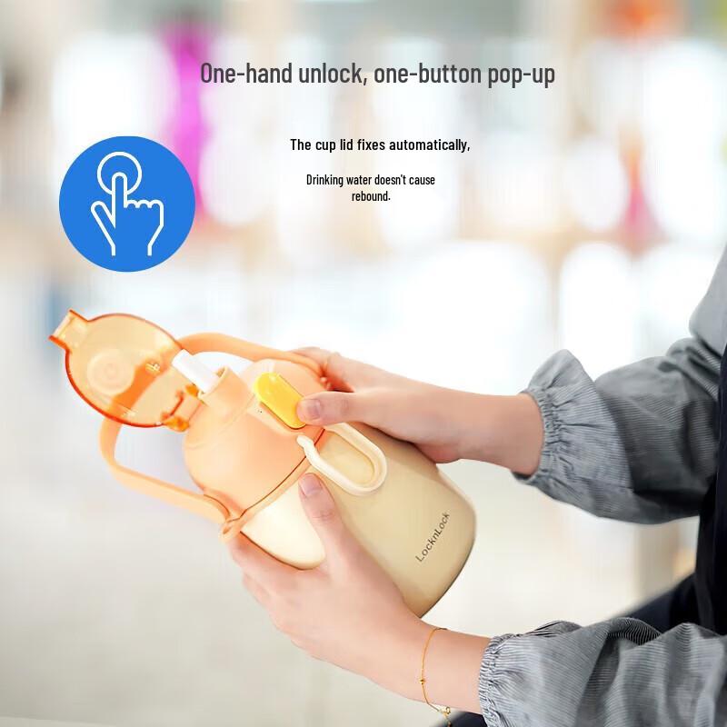 LocknLock 316 Edelstahl Isolierter Becher mit großem Fassungsvermögen