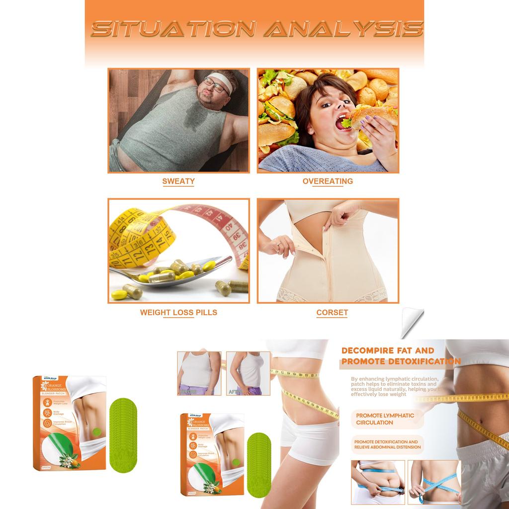 South Moon Body Slimming Patch For Firming Skin And Toning Arms Tightening