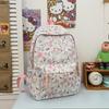 Schoolbag Japanese Cartoon Cute Cat Large Capacity Backpack Campus Student Class Schoolbag Versatile Casual Girl Backpack