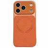 Magnetic Leather Texture iPhone 17 Pro Max Case, Compatible with Models 13-16, Cross-Border Design