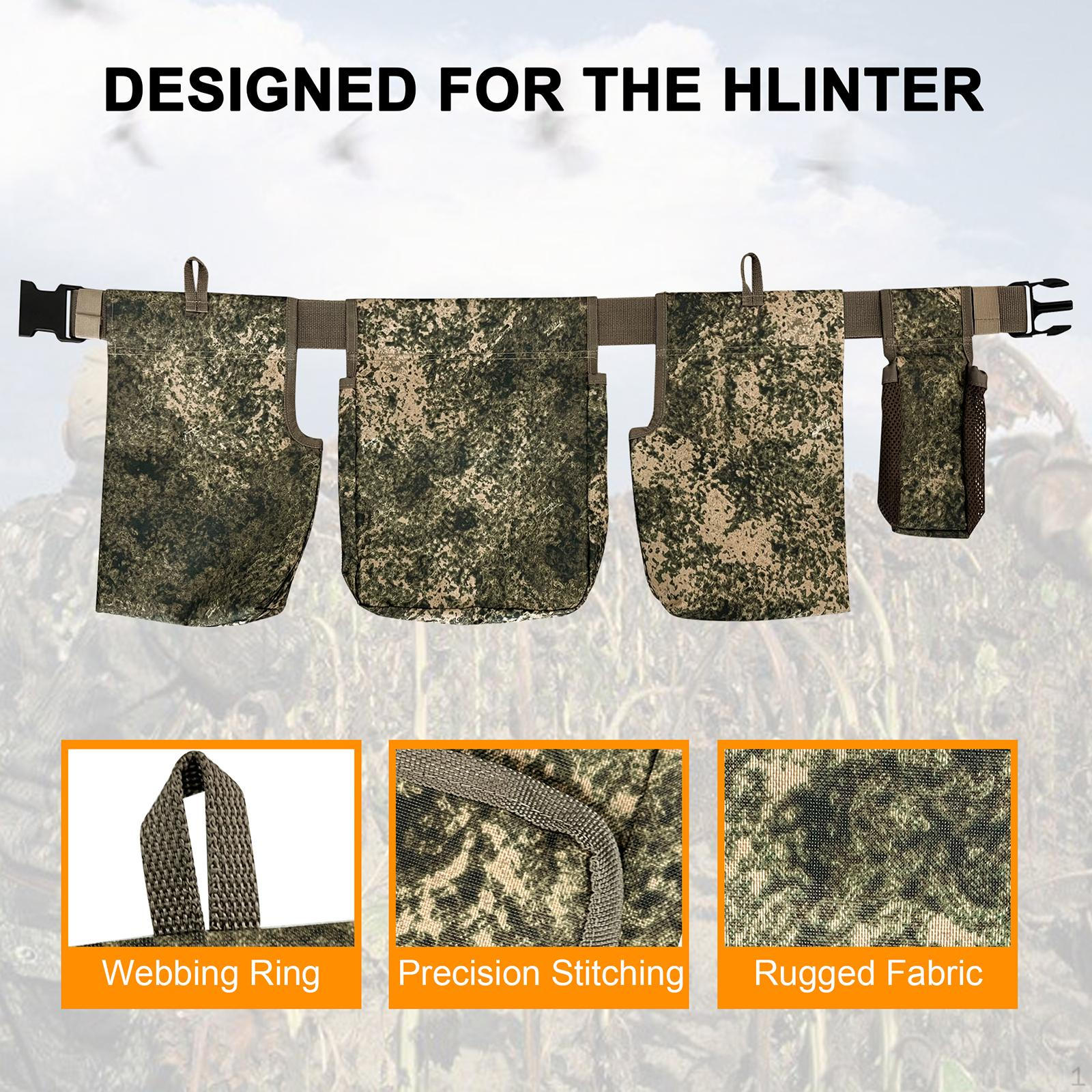 

Waist Bag Packs Lightweight Outdoor Belt for Sports Fishing Dogs Training