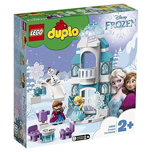 LEGO (LEGO) Duplo Frozen Light-Up! Elsa's Ice Castle Christmas Gift 10899 Toy Blocks Present for Toddlers and Babies Castle Doll Boys and Girls Ages 2