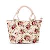 Sac Cabas en Toile NICOLE & DORIS pour Femmes, Joli Imprimé Floral, Léger, Grande Capacité, Format A4, Hydrofuge, Autoportant, Sac à Bandoulière, Couche