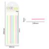 160sheets/set Strips Shape Sticky Note Index Label Knowledge Points Mark Stickers for Diary Notebook Decor Stickers Notepad