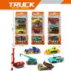 4/6pcs 1:64 Vehicle Excavator Tractor Toy 2 Styles Simulation Metal Car Model Toy  Sliding Boy Gift