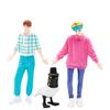 5pcs/Set Action Figure 9pcs/Set Toy Derpys Tiger Rumi Mira Zoey Sussy Figurine Doll For Fans Gift