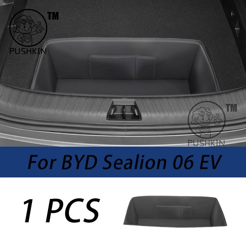 For BYD Sealion 06 EV 2025 2026 Front Trunk Storage Organizer Engine Compartment Storage Bag Storage Mat Car Accessories