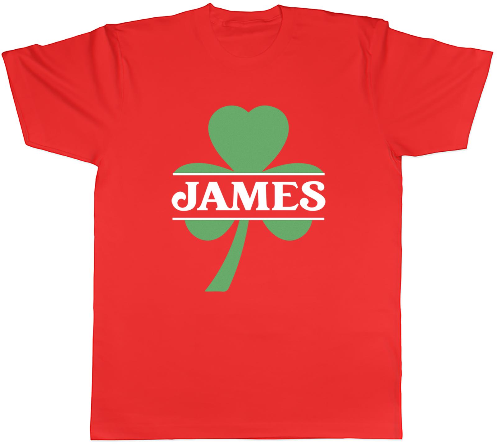Personalised Leaf Green Clover Unisexs Unisex TShirt Tee S