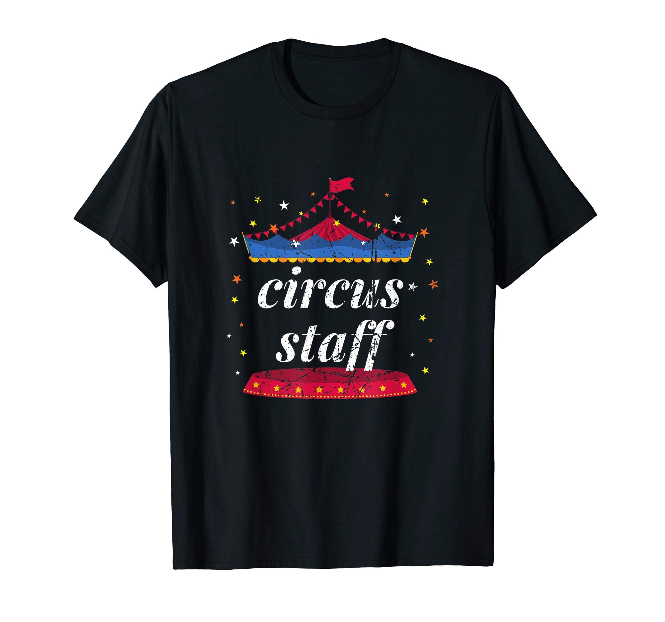 

Carnival Tent Event Staff Vintage Circus Theme Party T-Shirt