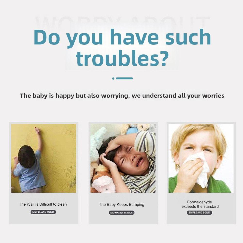 Thicken Tatami 3D Wall Stickers Soft Back Self-adhesive Self-adhesive Wall Mat 3D Design Anti-bump Living Room Wall Deco