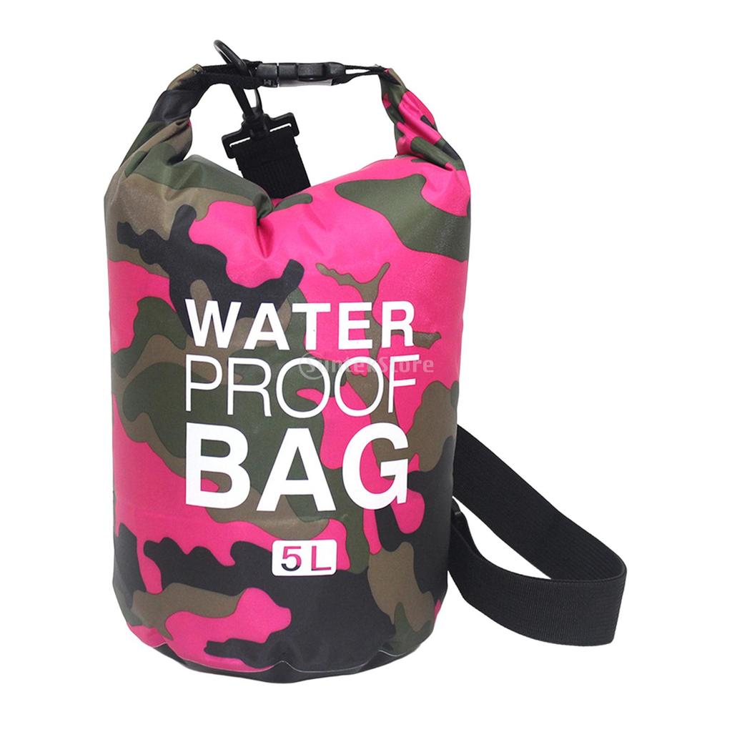 2L/5L/10L Waterproof Dry Bag Pack Sack Swimming Rafting Kayaking River Trekking Floating Sailing Canoing Boating Water Bag