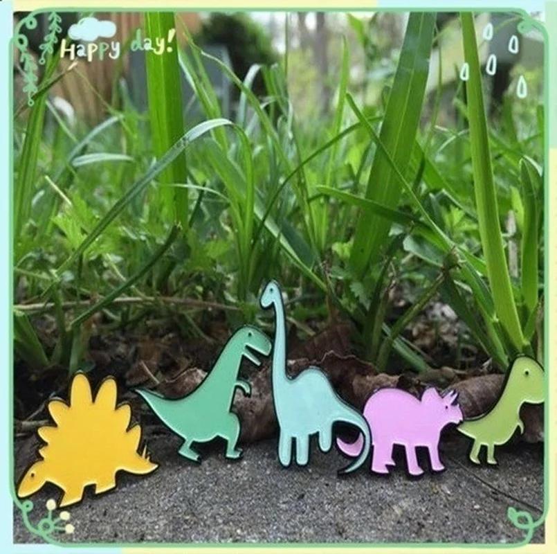 1 buc. Broșă agrafă de haine dinozaur la modă, insignă din pânză pentru guler, rever, cadouri de Crăciun pentru doamne, bijuterii de modă