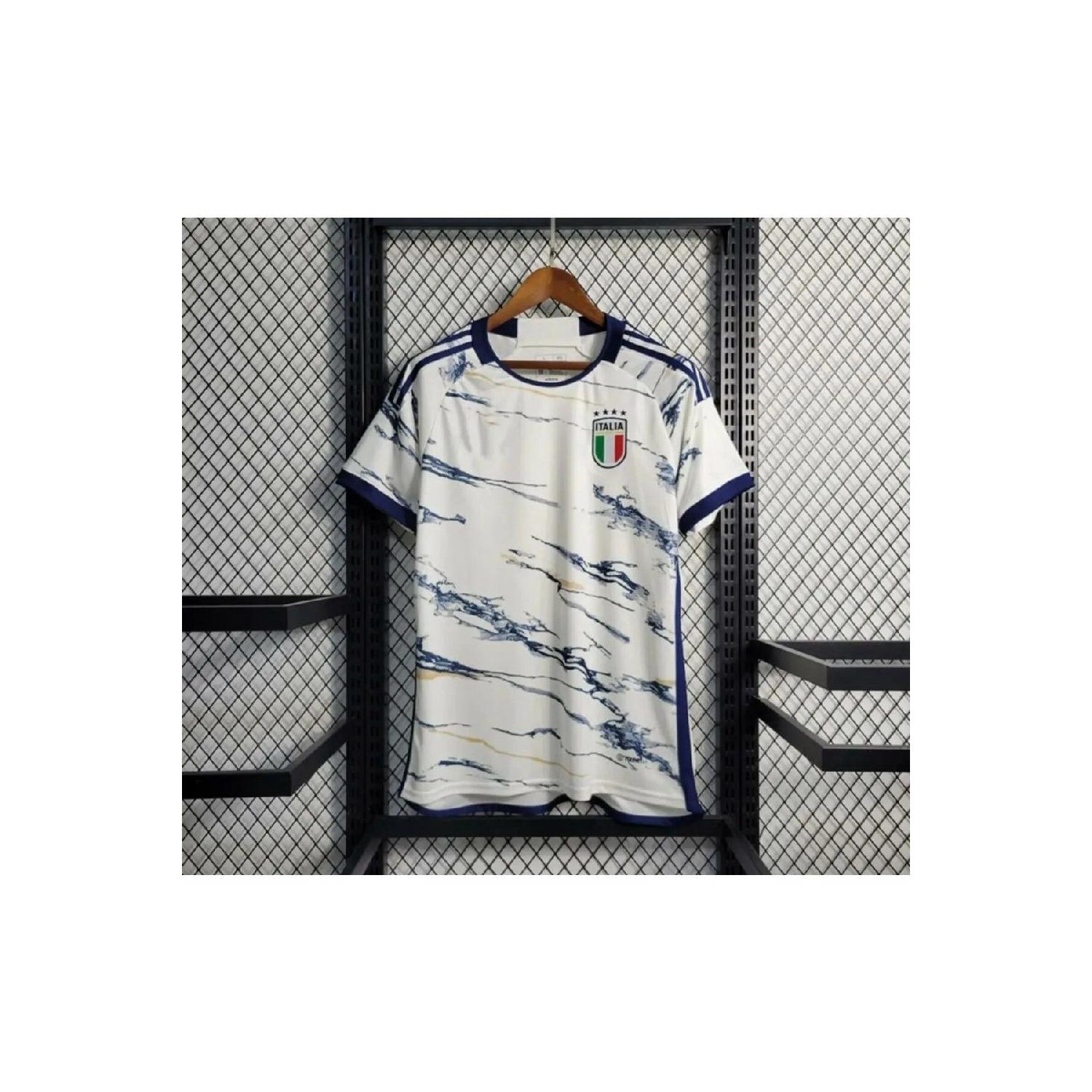 

Италия 2023/24, домашняя майка нового сезона с мраморным узором S тёмно-синий